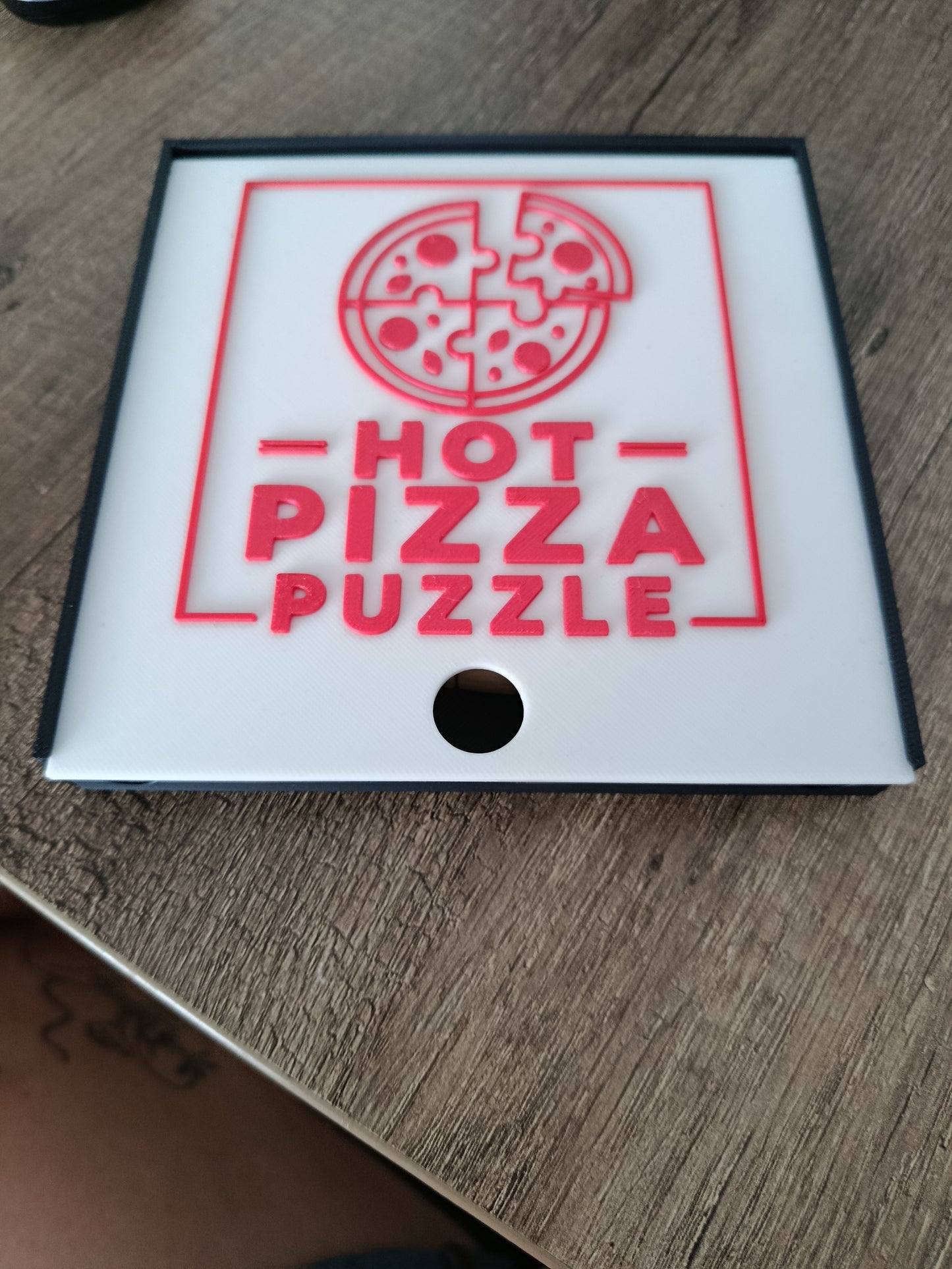 Pizza Puzzle mit 60 Teilen inkl. Pizza-Box