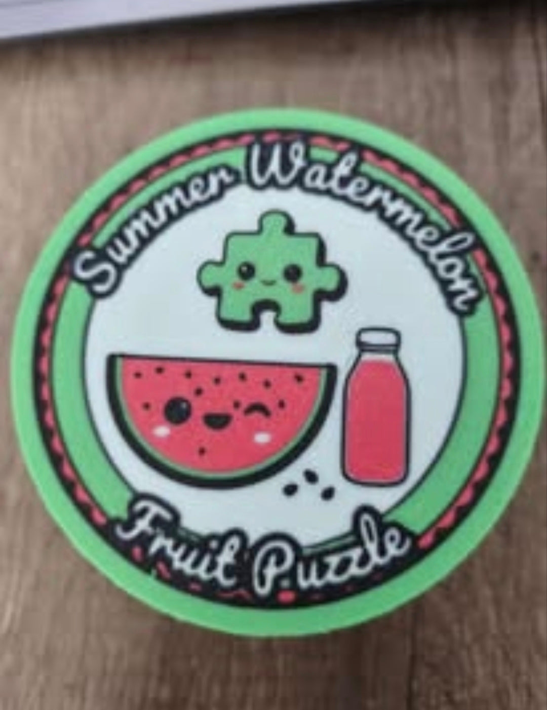 Watermelon Puzzle mit 60 Teilen inkl. Aufbewahrungsdose