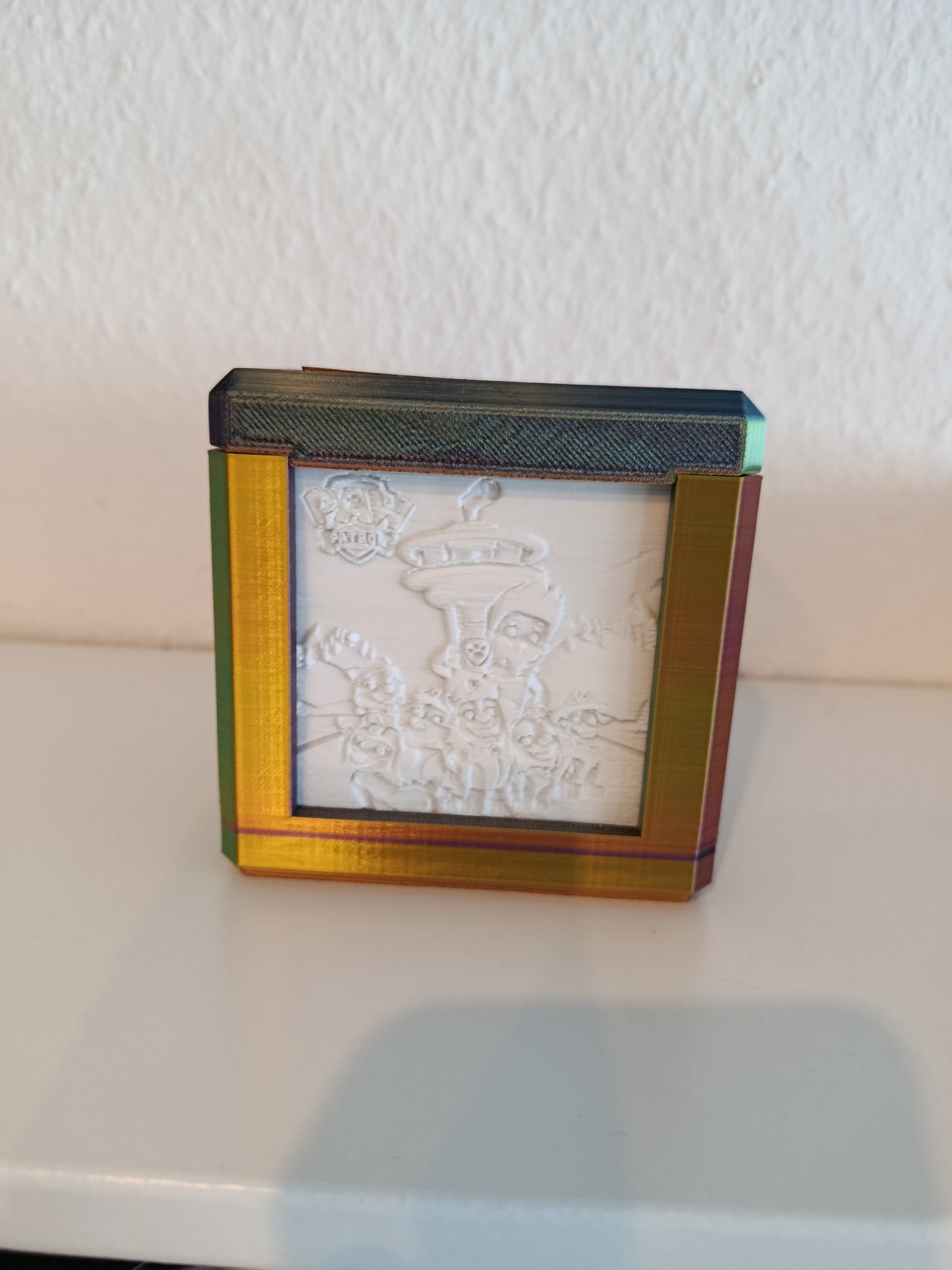 Lithophane LED-Würfel – Individuelle 3D-Fotolampe | Personalisierbares Nachtlicht | In verschiedenen Farben